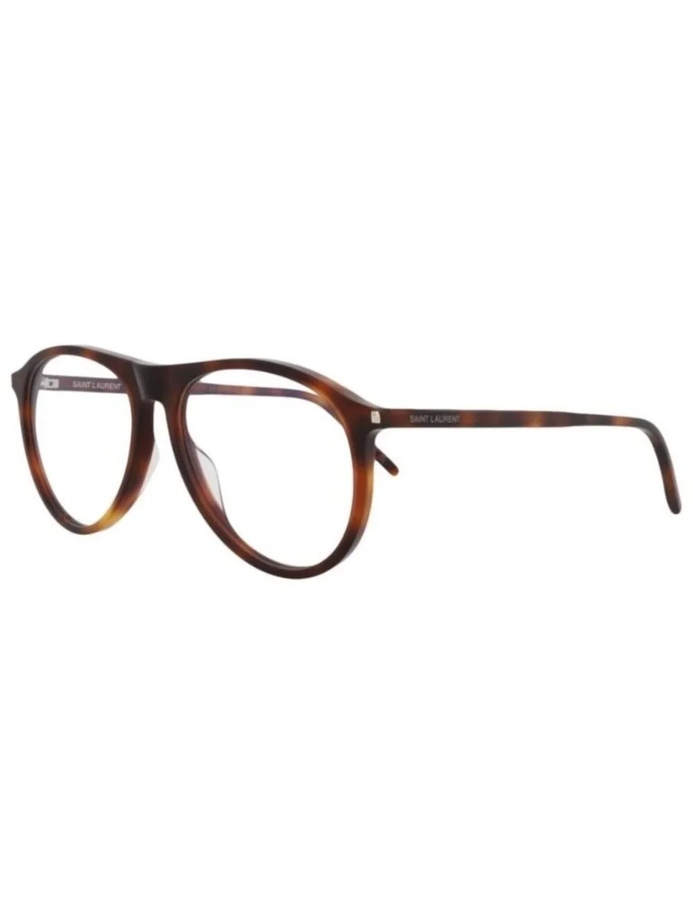 New Saint Laurent Unisex Aviator Havana Havana Transparent Fashion Designer Eyeg